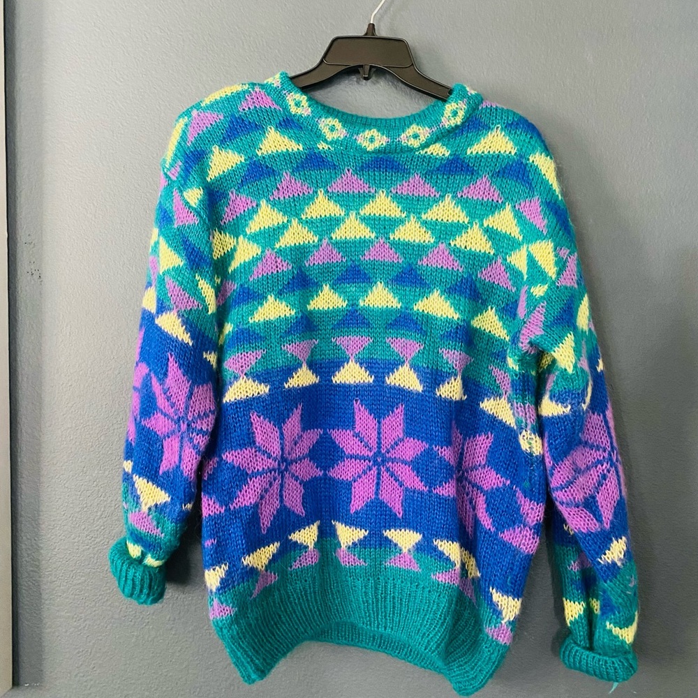 Vintage Gallagher medium 1980s sweater old school